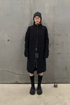 BORIS BIDJAN SABERI wool cardigan WKNCOAT1 VAR.1 black